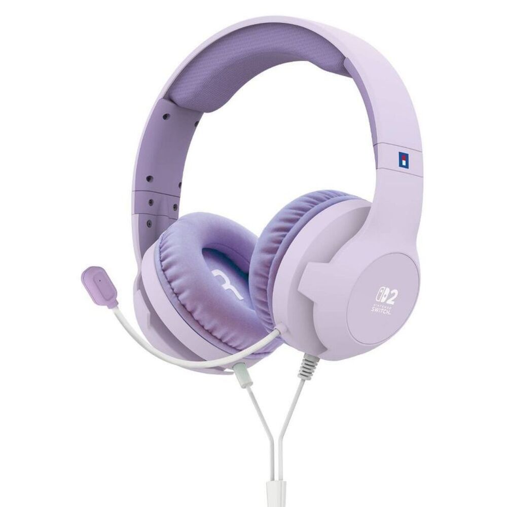 Open Box - Hori -  Gaming Headset for Nintendo Switch 2 - Cozy L Lavender